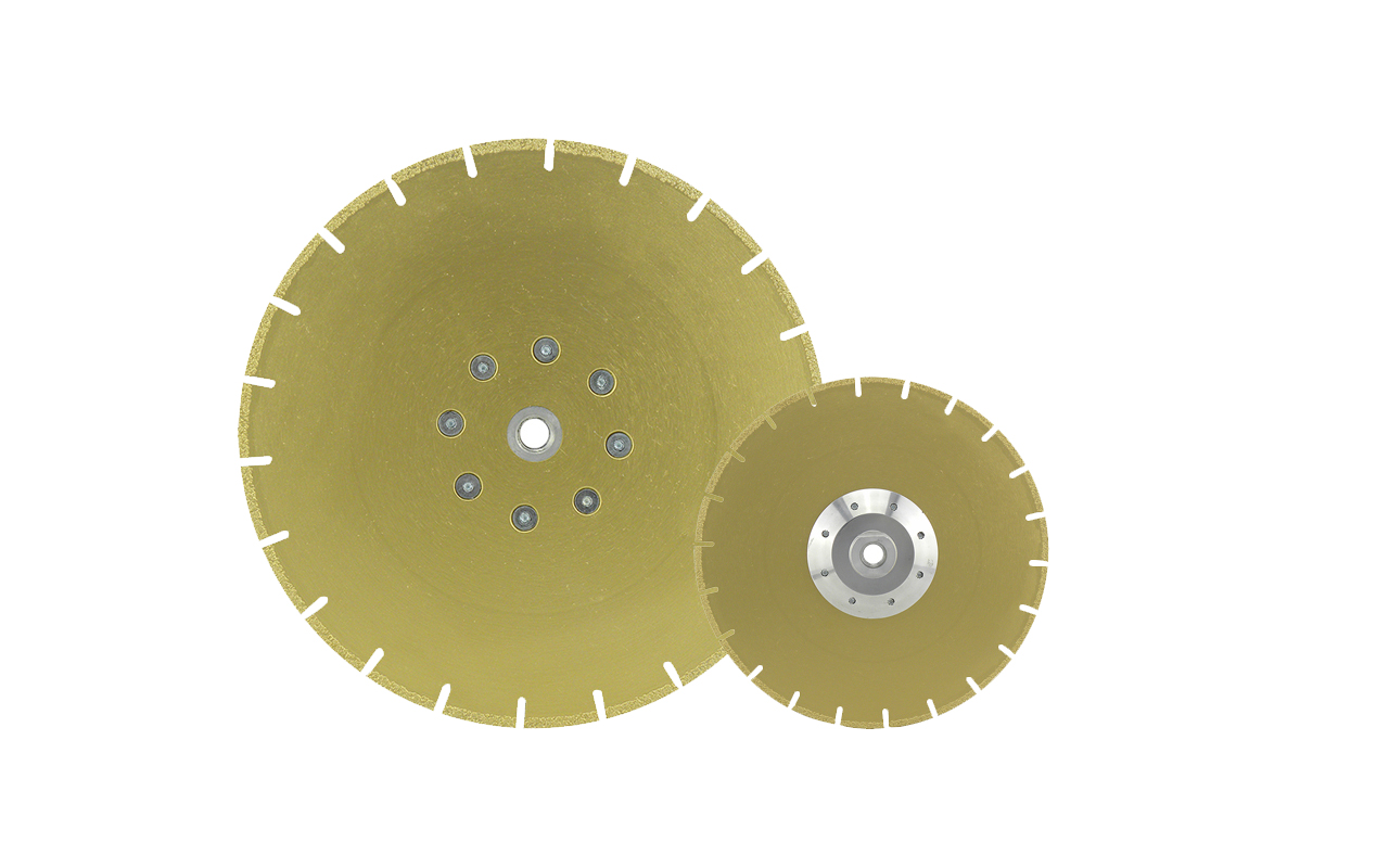 vacuum brazed dry cutting blade, diamond disc for steel cutting